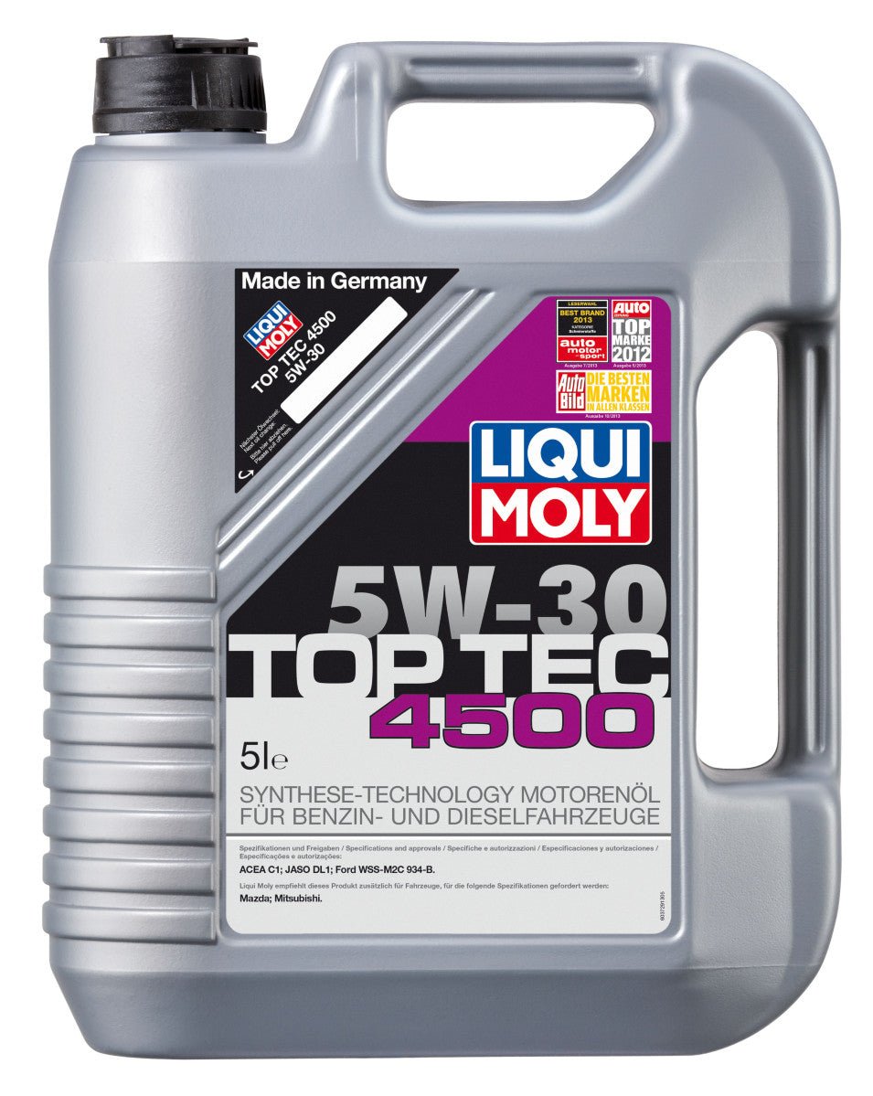 LIQUI MOLY 3729 Top Tec 4500 5W-30 5L Kanister - Saar-Pfalz Handel